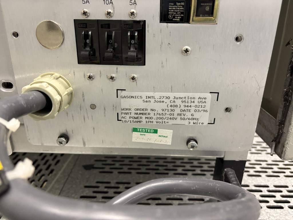 Used 1995 Gasonics L3510 - 150mm Asher