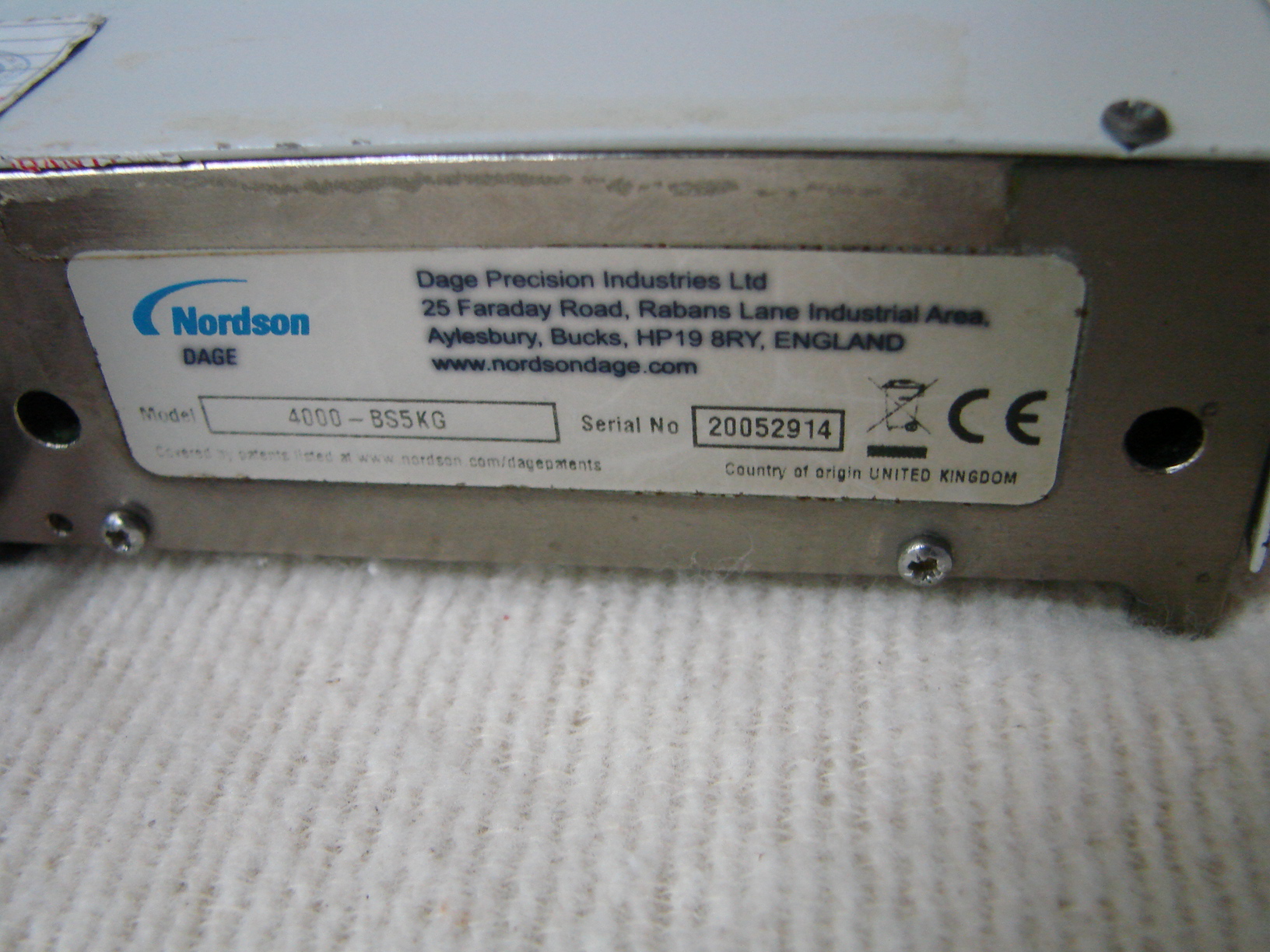 Used Dage  Ball Shear Module BS5Kg