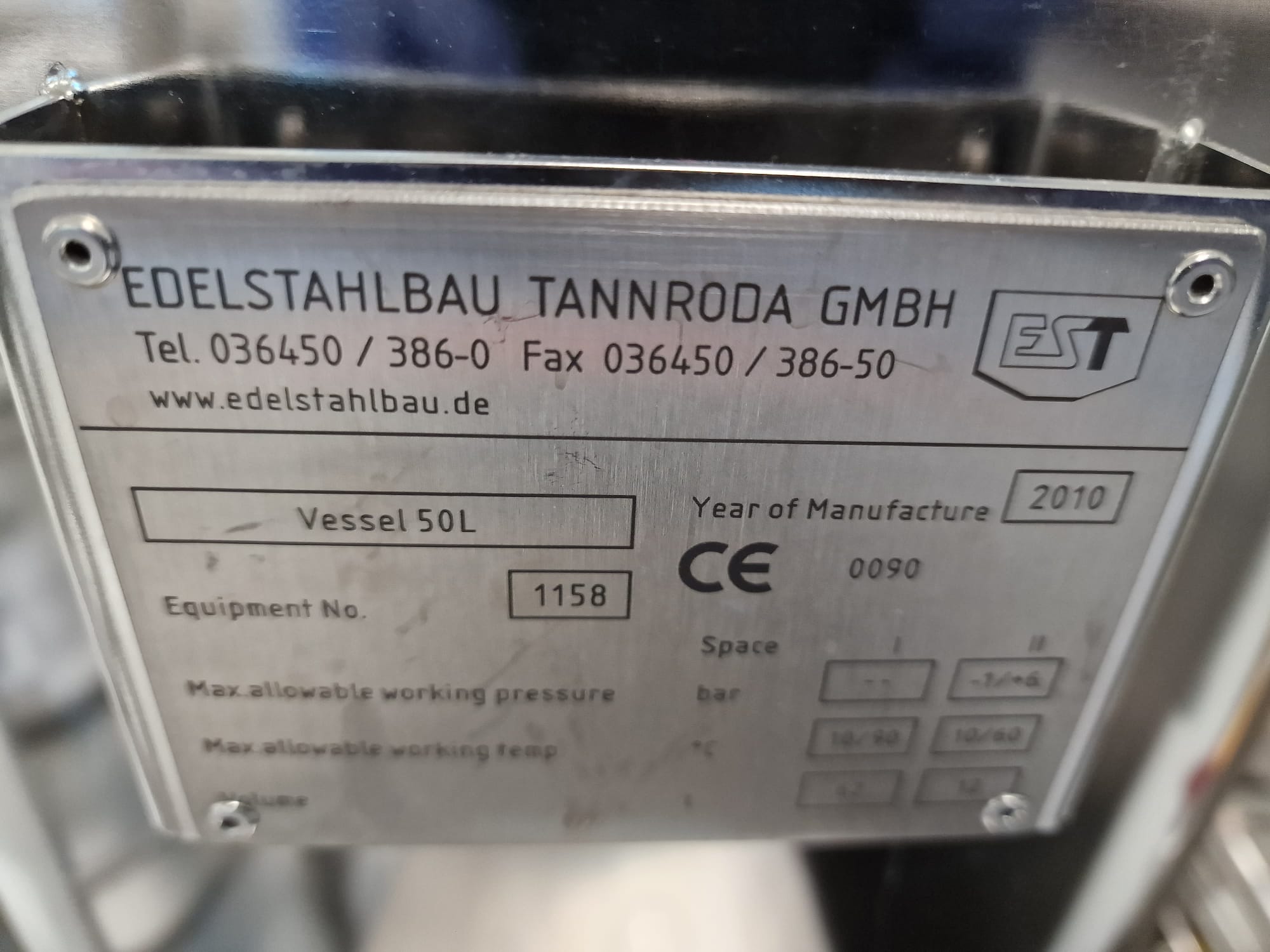 Used 2010 PALL Tangential Flow Filtration System