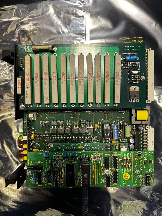 Used Seidel E5WKS-M310/22-PB Servo Drive Module – 3×220V, 22A, from Suss Microtec Falcon Developer