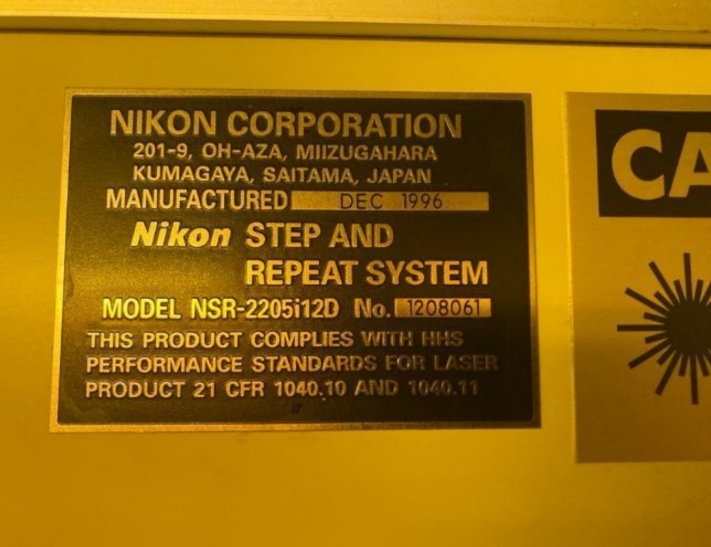 Used 1996 NIKON NSR-2205i12D