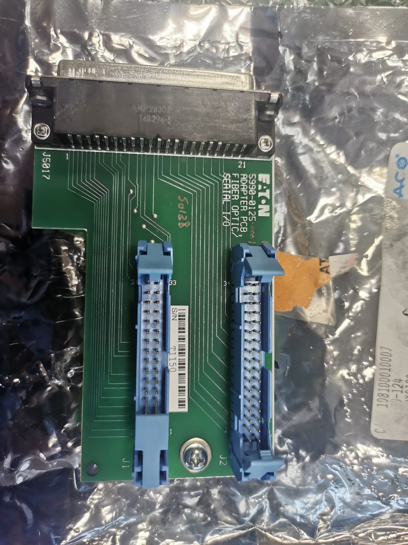 Used Eaton Nova 6200AV 5990-0125-0001 Adapter PCB