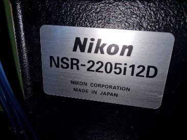 Used 1997 Nikon NSR 2205 i 12 D Stepper