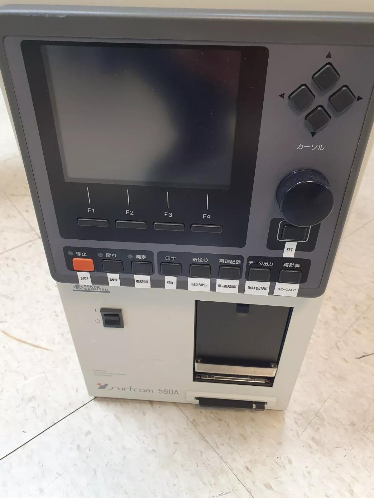 Used TSK Surfcom 590A Wafer surface measurement system