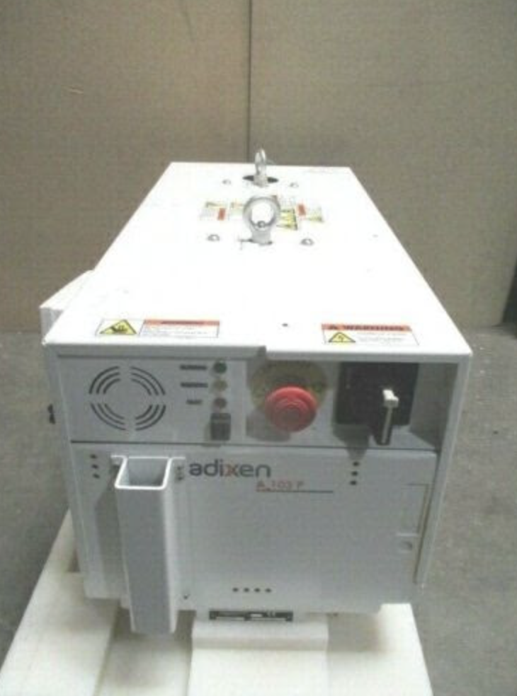 Used Adixen A.103P Vacuum Pump w/ 112970 Controller, N° AP8009185, 3 Phase, 453210