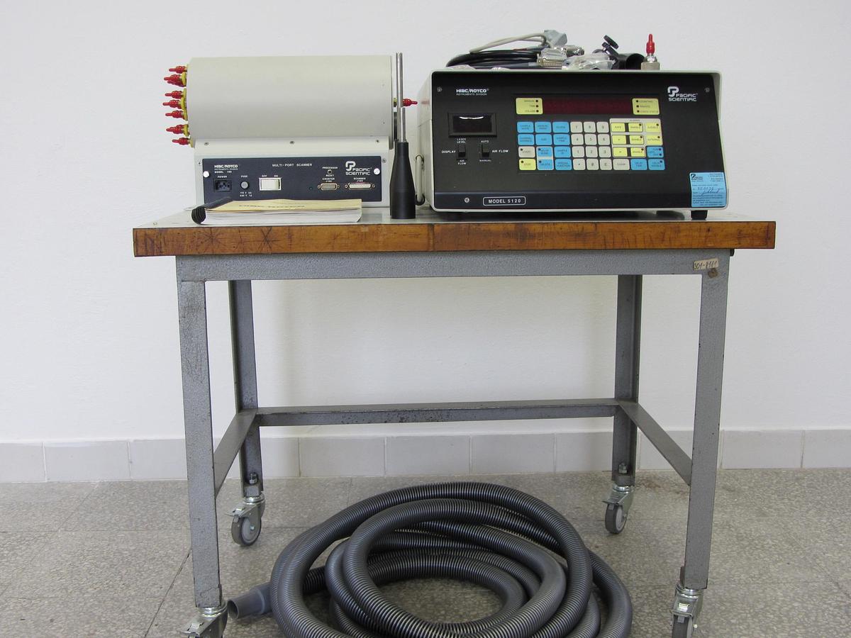 Used Laser Particle Counter HIAC/ROYCO Model 5120 + HIAC/ROYCO Model 162 (Multi-Port Scanner)