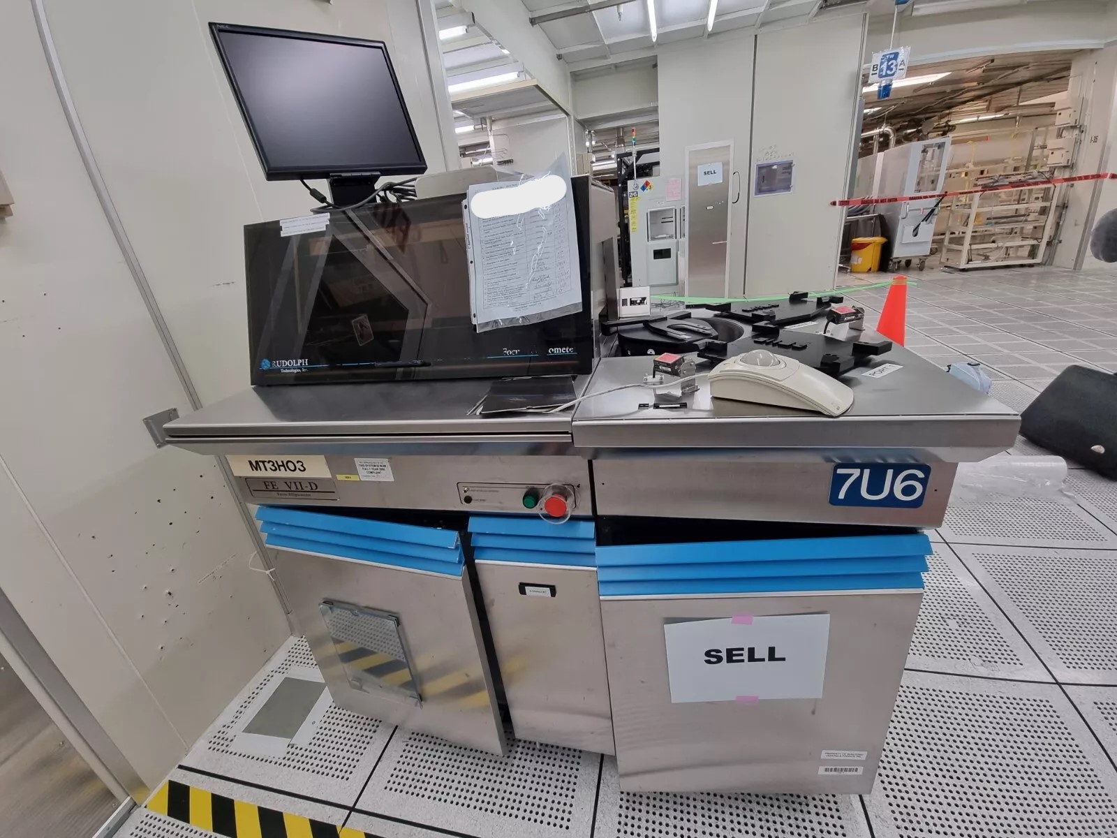 Used RUDOLPH FE-VII-D, Focus Ellipsometer