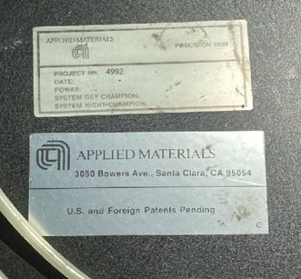 Used 1996 AMAT P5000