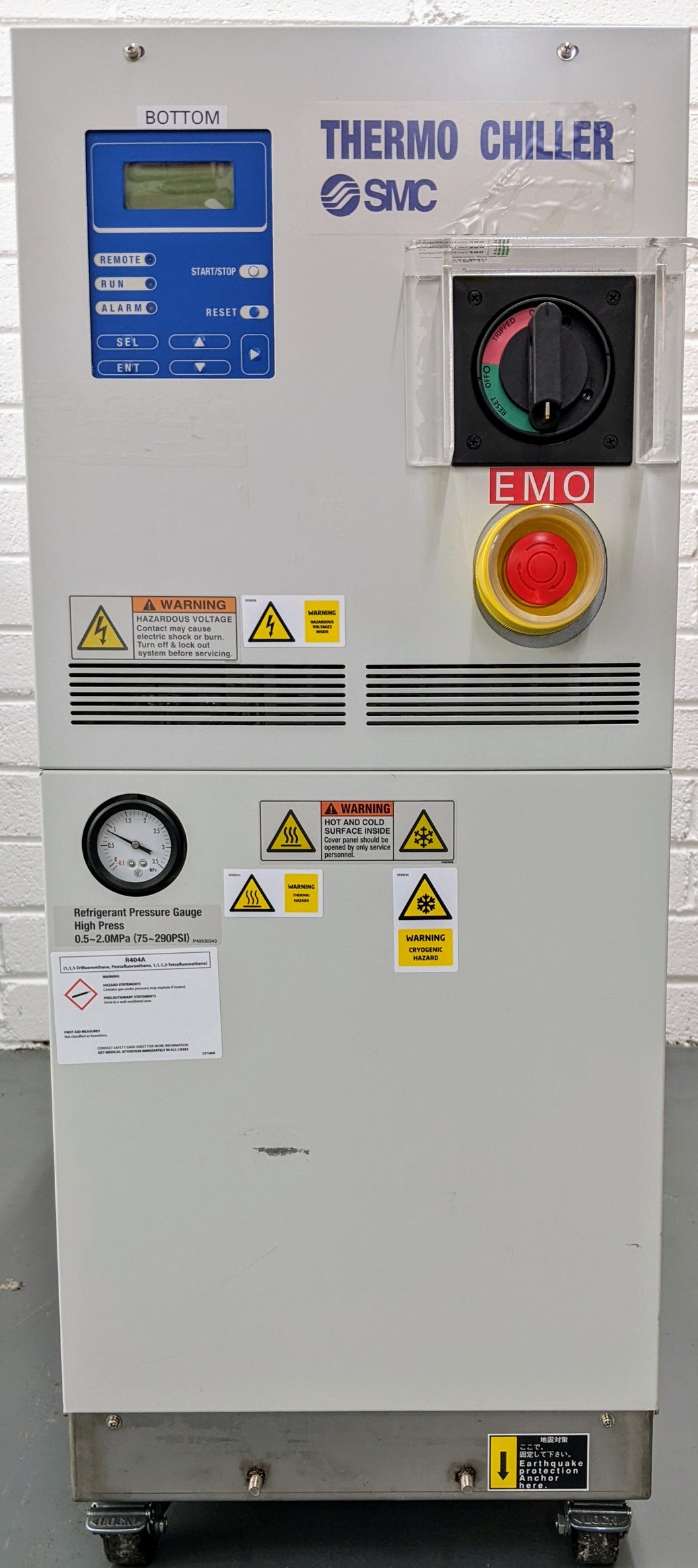 Used SMC Corporation Chiller