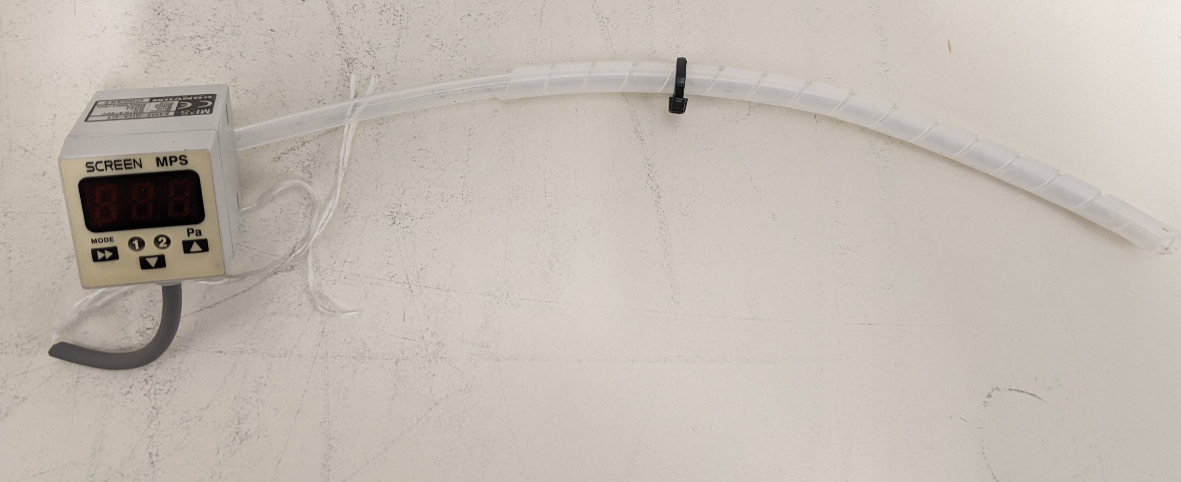 Used Screen CONVUM  Digital Vacuum Pressure Flow Sensor