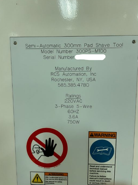 Used 2002 RCS 300PS-M100,