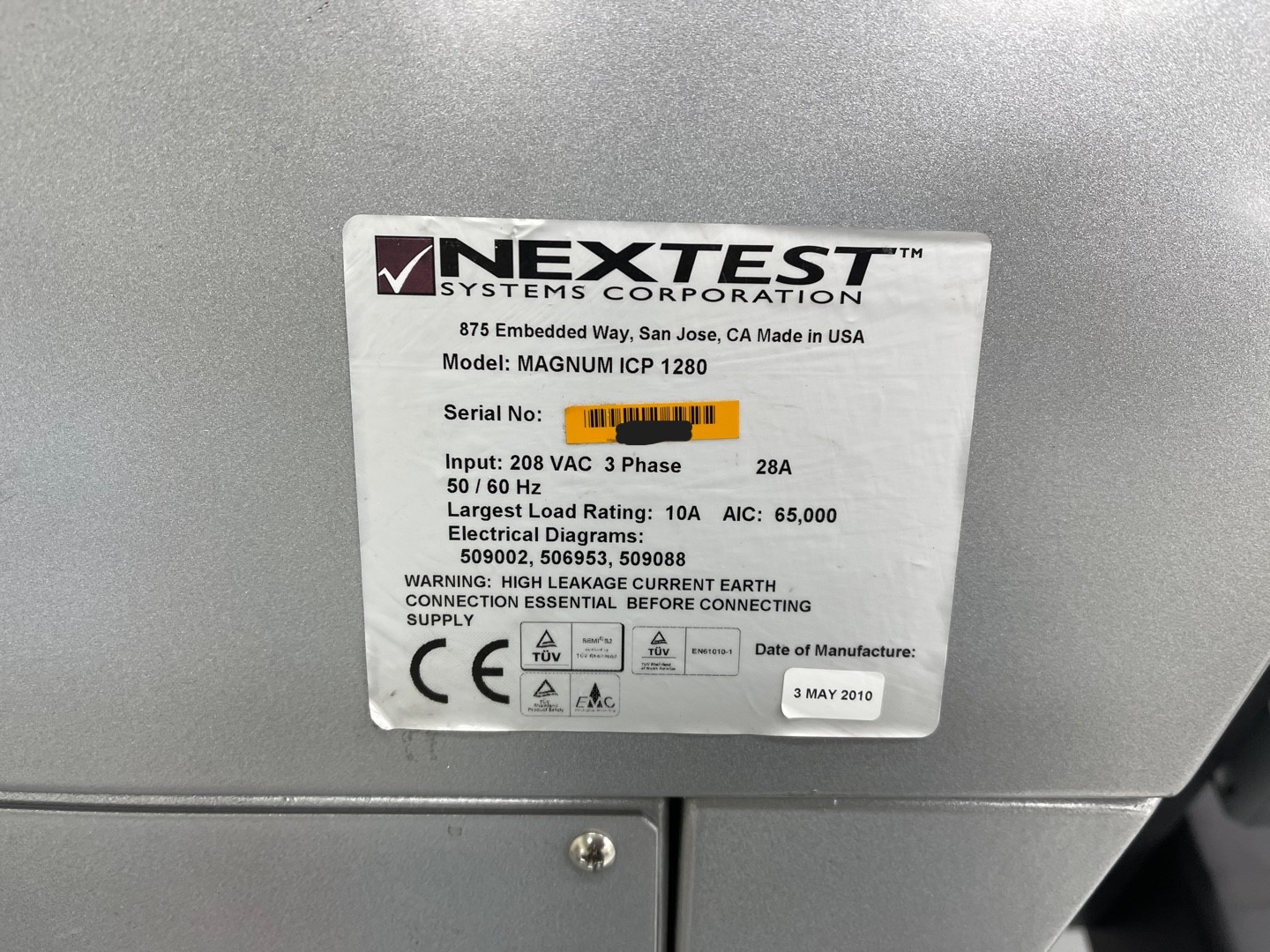 Used Nextest MAGNUM ICP 1280