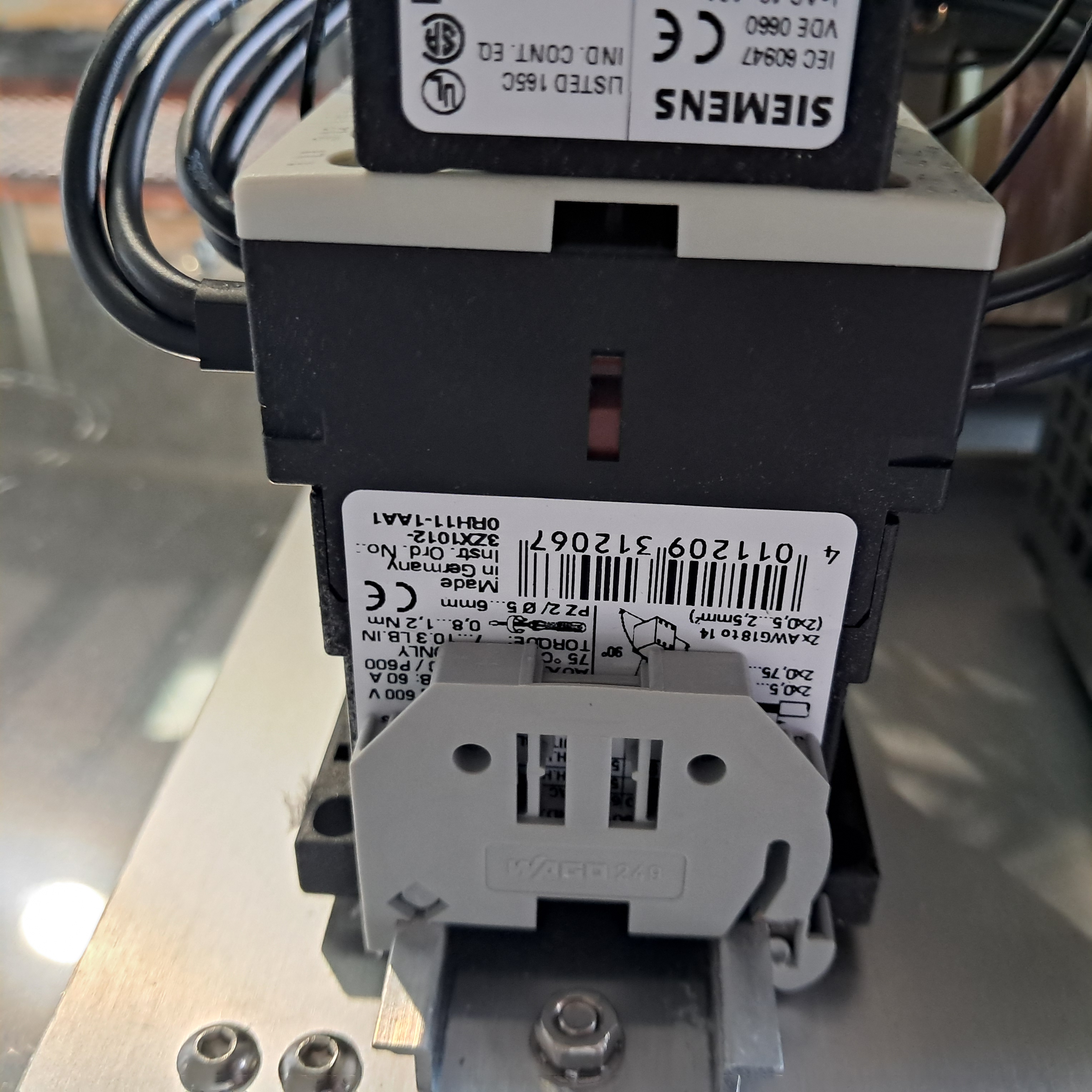 Used MTX 2000 Electrical Control Pane