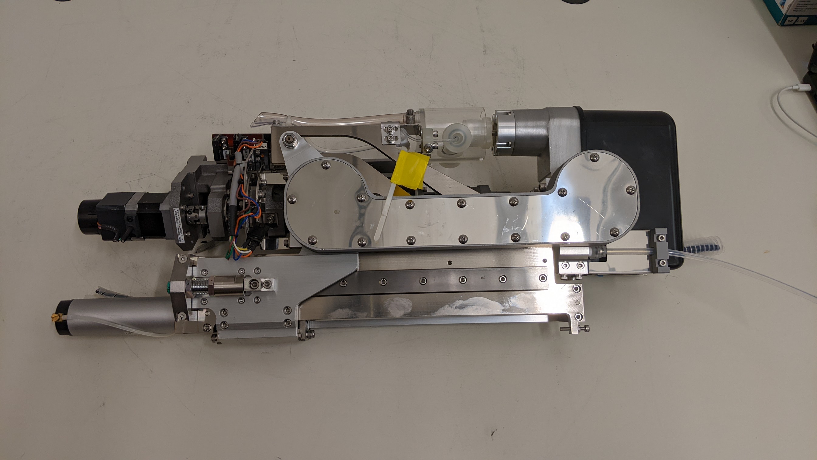 Used SCREEN CKD Brush Cylinder assembly