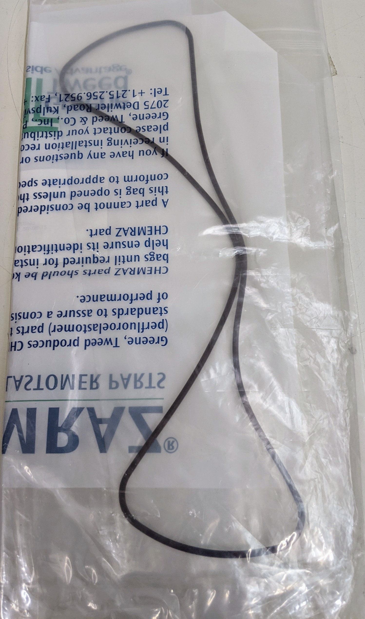 Used TEL O-RING..CHEMRAZ