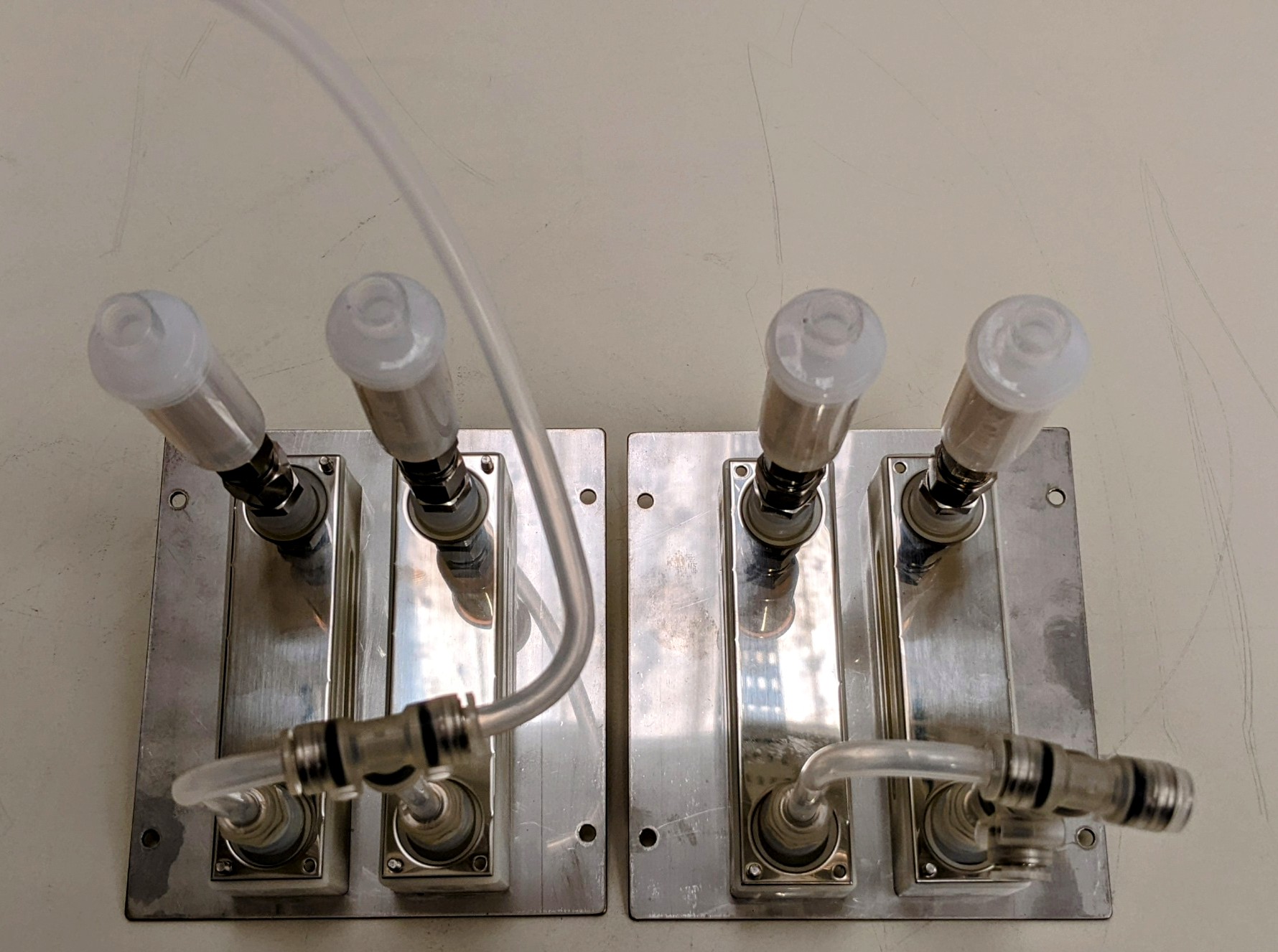 Used TEL Act 8 Part PCH Air Purge Flow Meter/Regulator