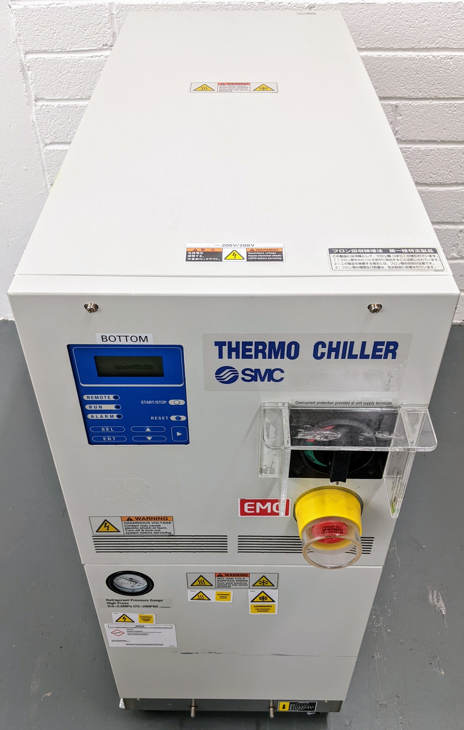 Used SMC Corporation Chiller