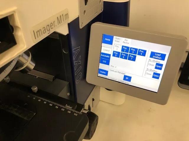 Used CARL ZEISS Micro Imaging Gmbh 37081, Axio Imager.M1m Precision Microscope