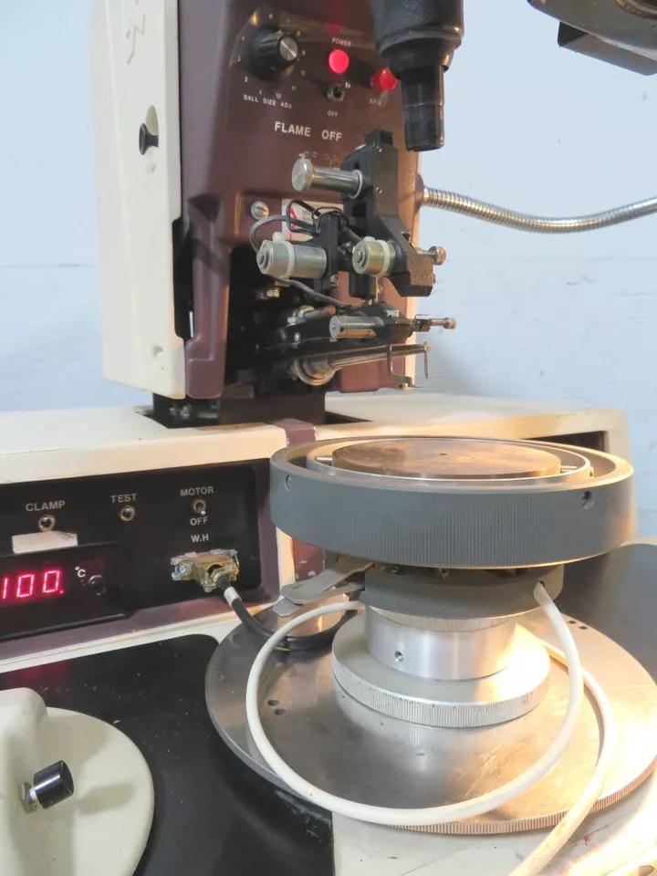 Refurbished K&S 4124 Manual Gold Ball Wire Bonder w/ Heated Workholder (refurbished)