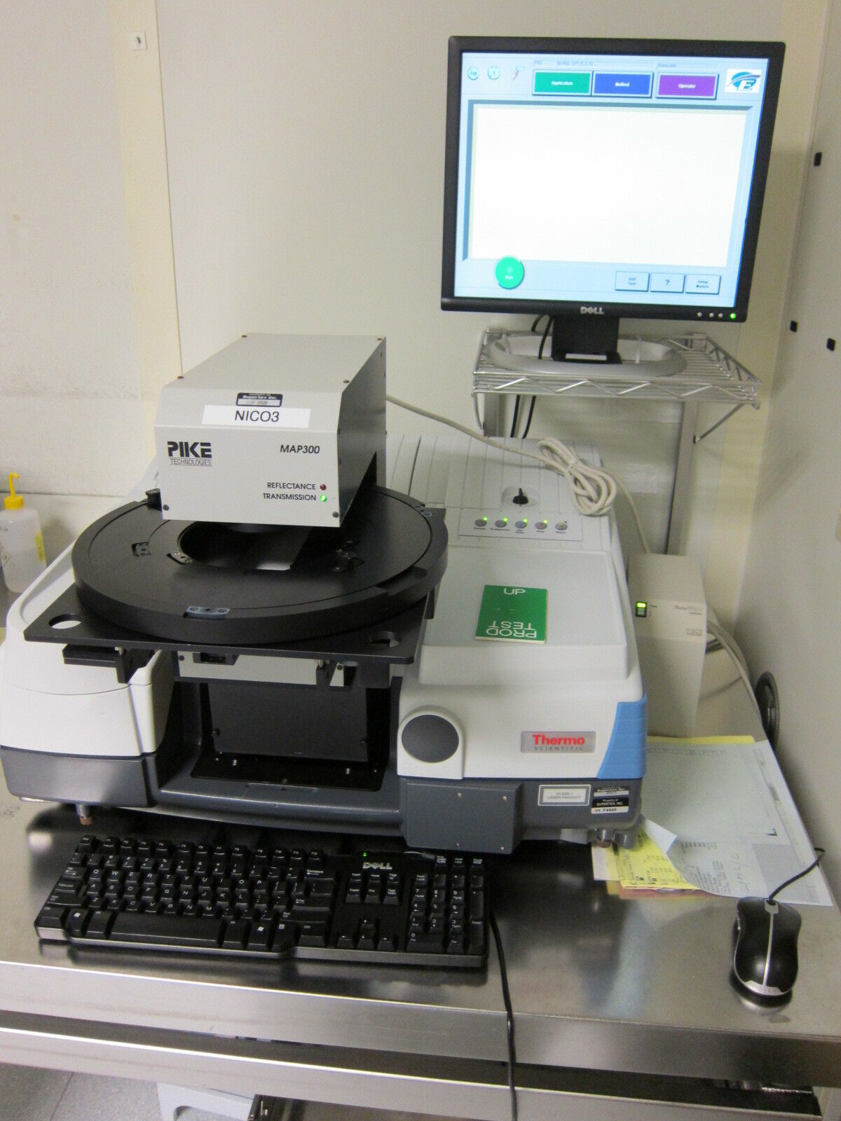 Used THERMO SCIENTIFIC NICOLET 6700 FT-IR SPECTROMETER, MAP300 and Wafer Stage