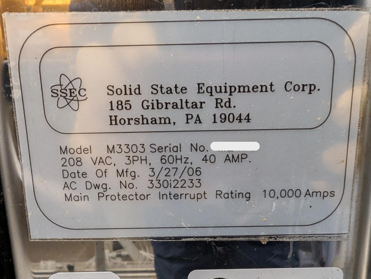 Used Veeco Waferstorm 3300 , M3303 , M3304, SSEC 3303/4