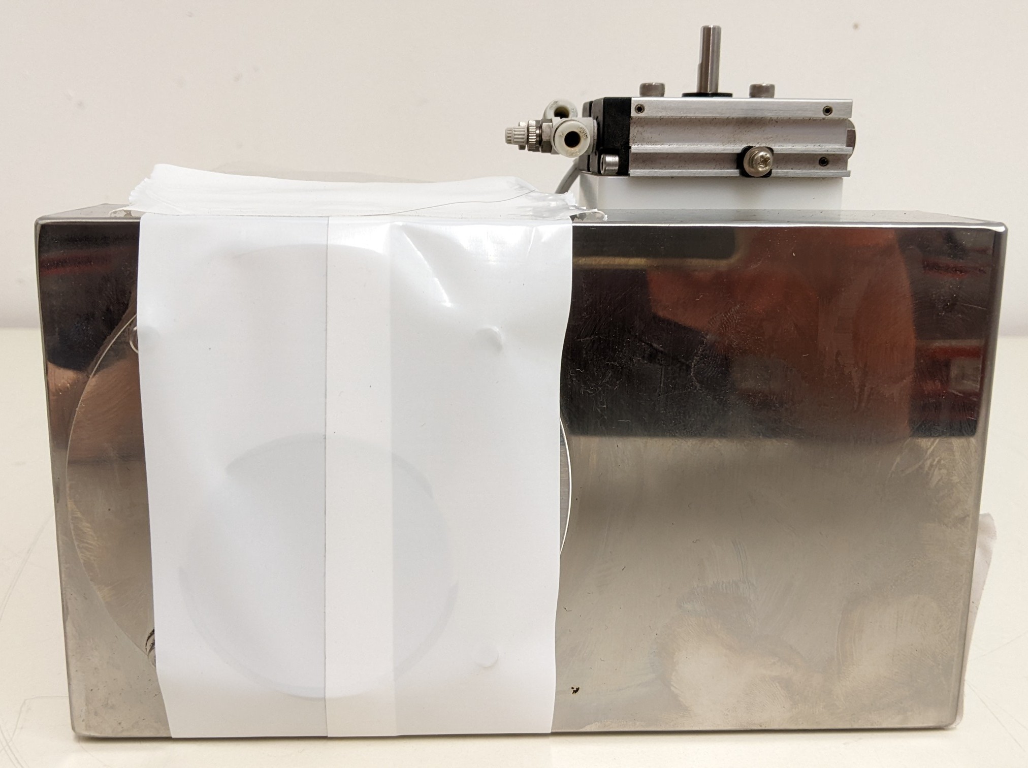 Used TEL Act 8 Part Dev 3-4 Exhaust Duct/Auto Damper/Manual Damper/Mist Trap Assembly