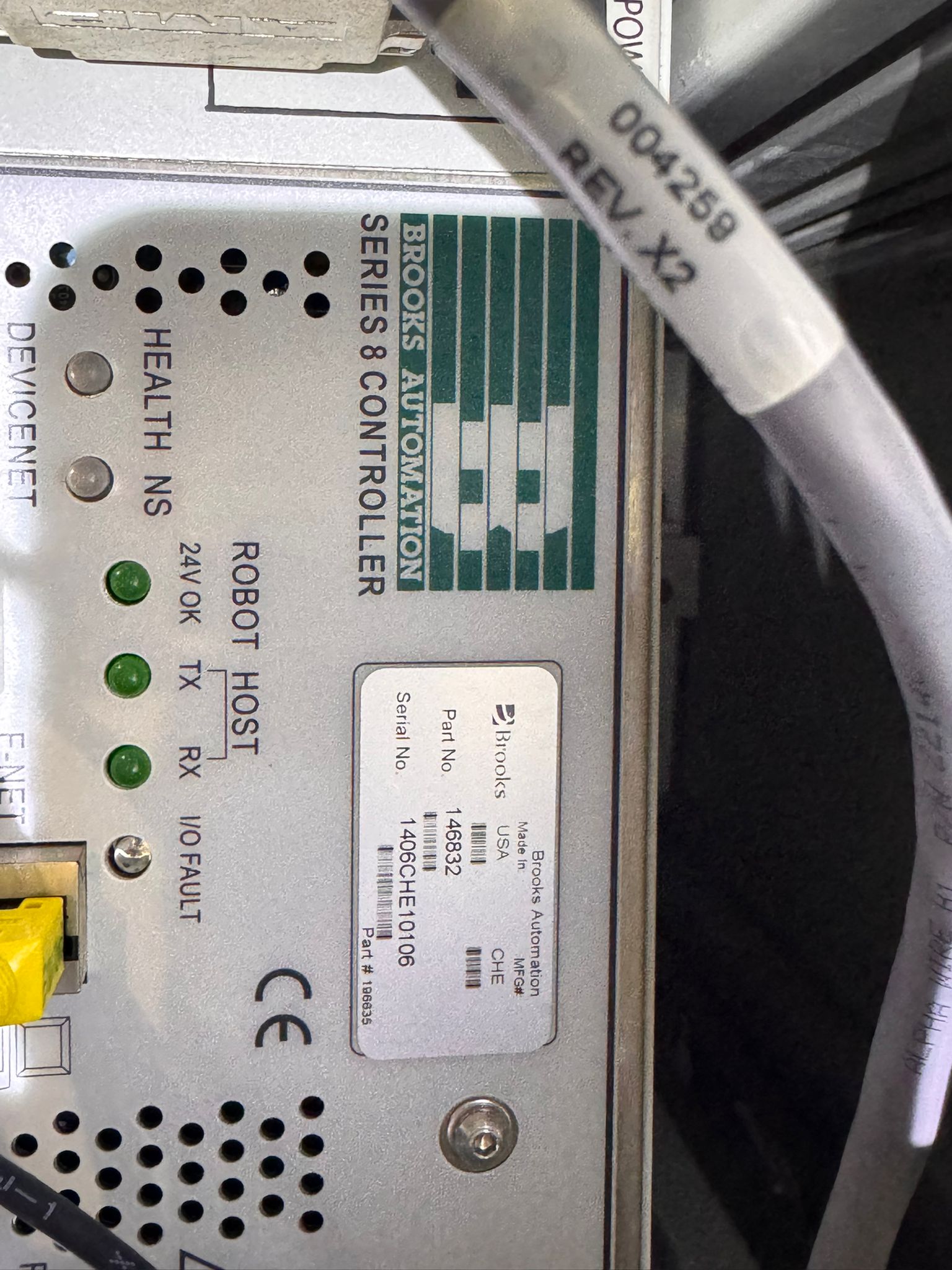 Used Brooks 002-9400-07 Wafer Controller