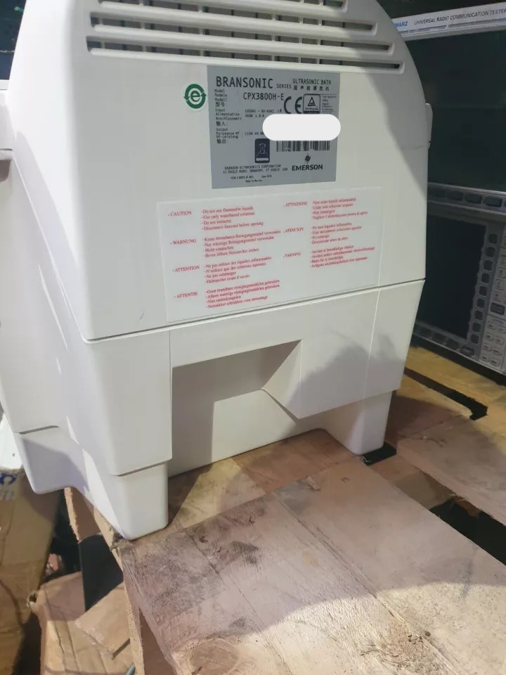 Used Branson BRANSONIC CPX3800H-E CPX-952-338R ULTRASONIC CLEANER