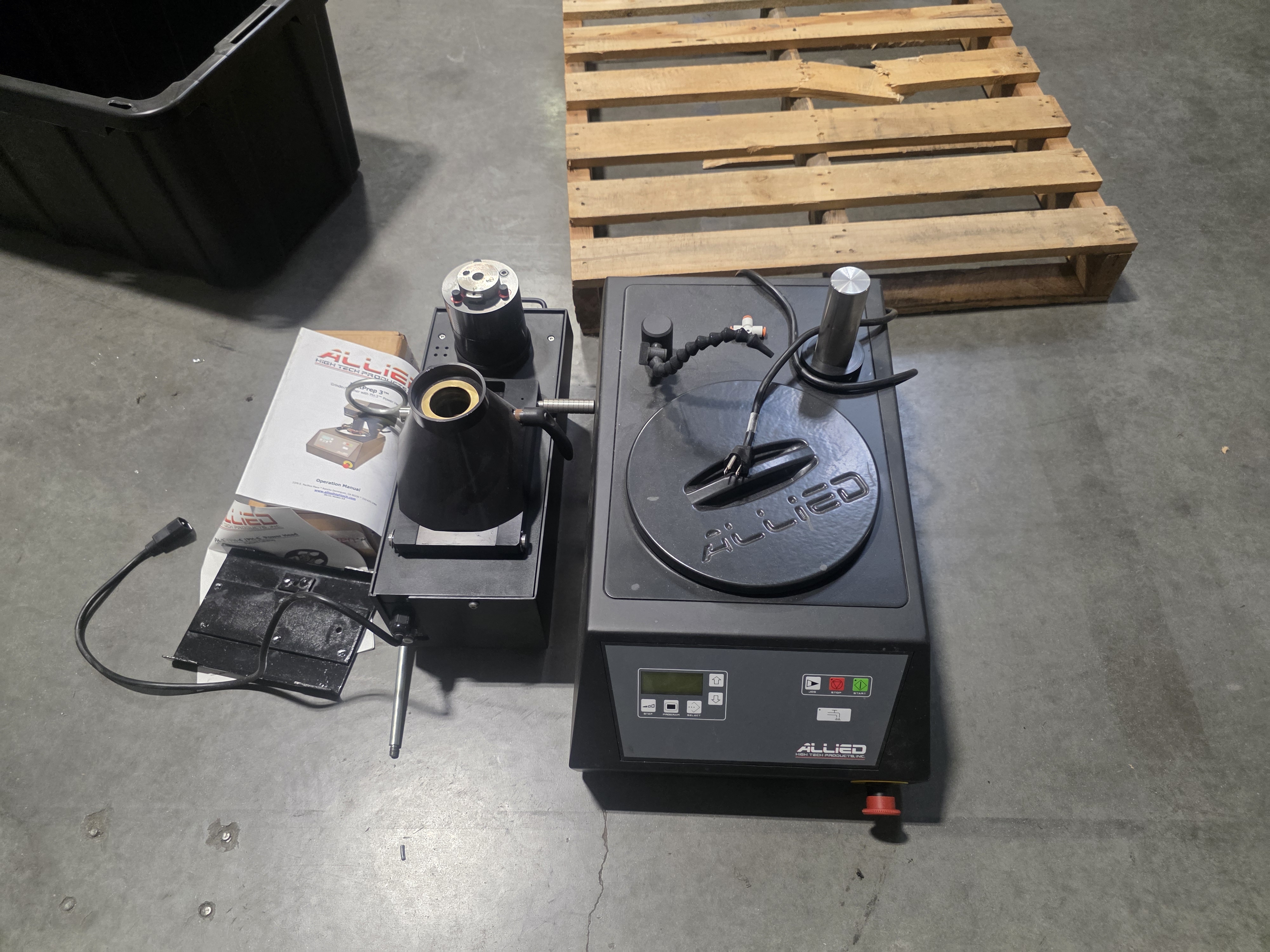 Used Allied MetPrep3 Model 5-200 CMP System
