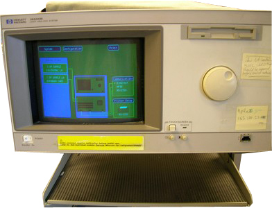 Used HEWLETT PACKARD 16500B Logic Analyzer