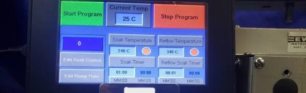 Used Ewald GOLD TIN REFLOW SYSTEM