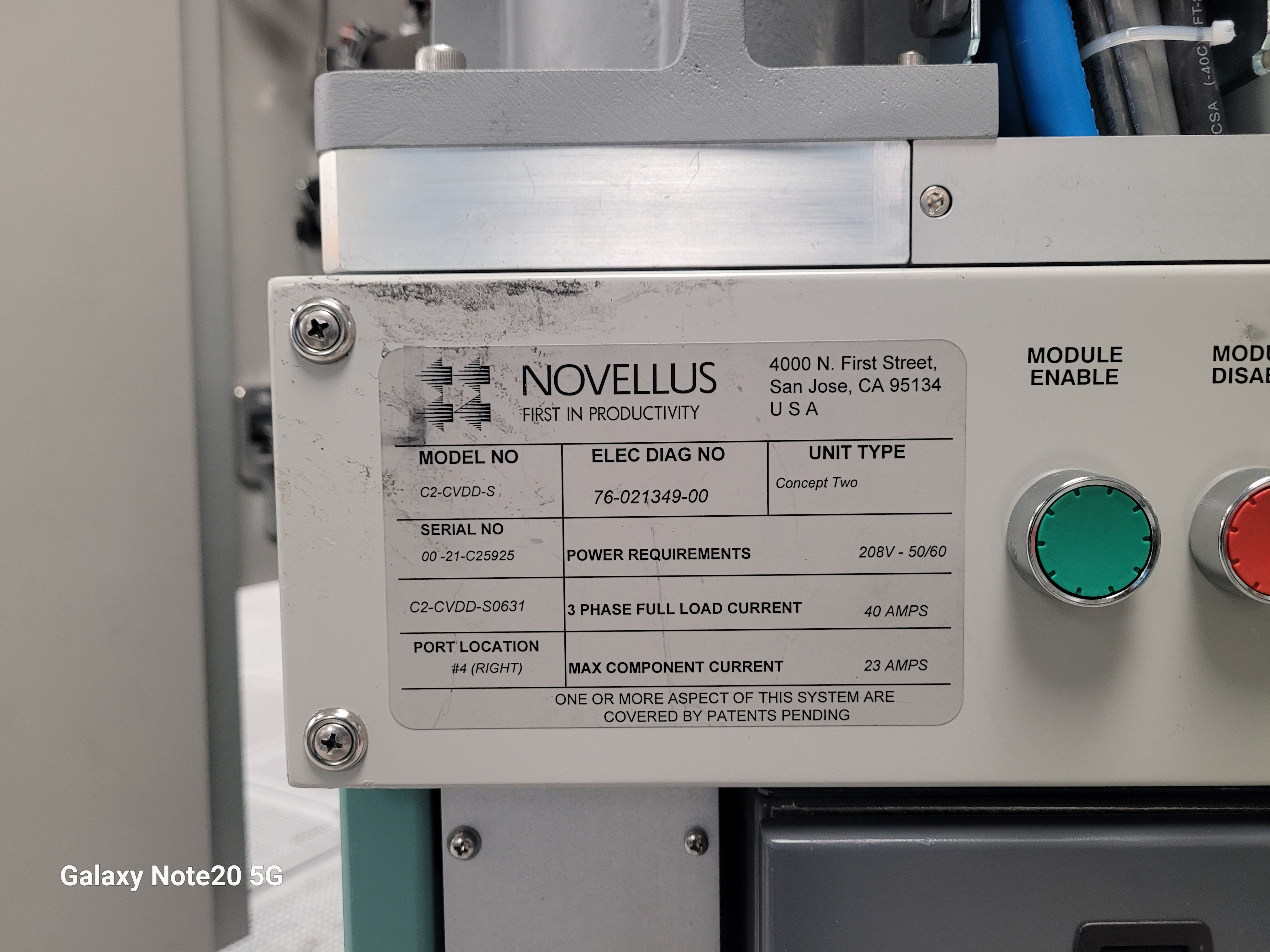 Used 2000 Novellus C2 Sequel Express