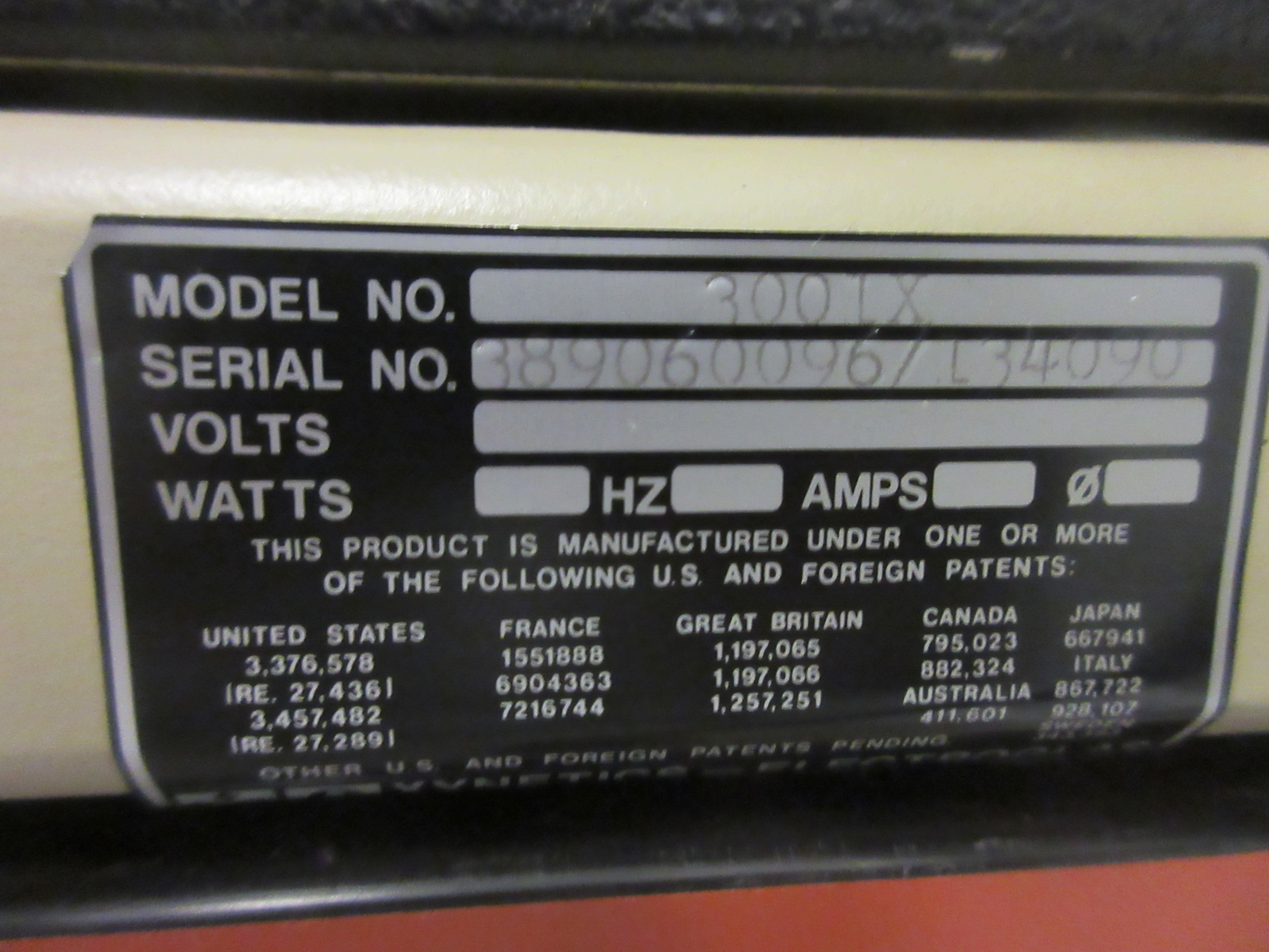 Used Electroglas 3001X Prober