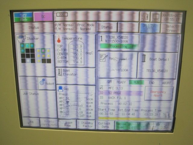 Used TEL ALPHA-8SE Nitride