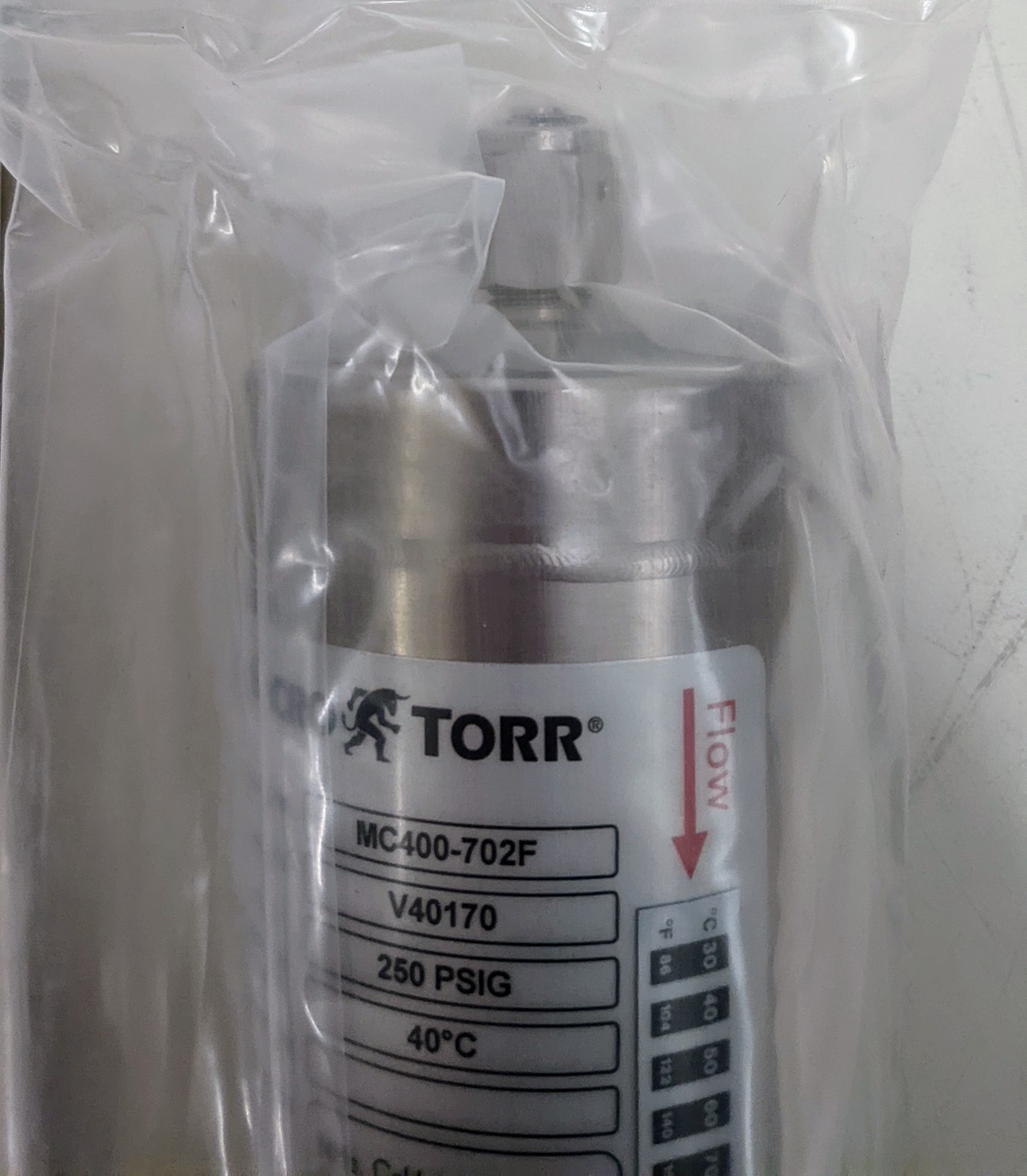 Used Saes Pure Gas Inc. NH3/DMA LUTZENBOX CARTRIDGE