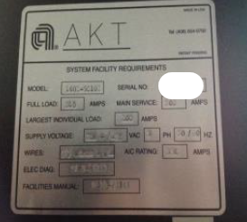 Used 2005 AMAT AKT 1600 PECVD GEN 2 & 2.5