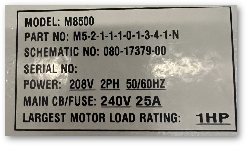 Used Ecosys Maraton 8500 Scrubber