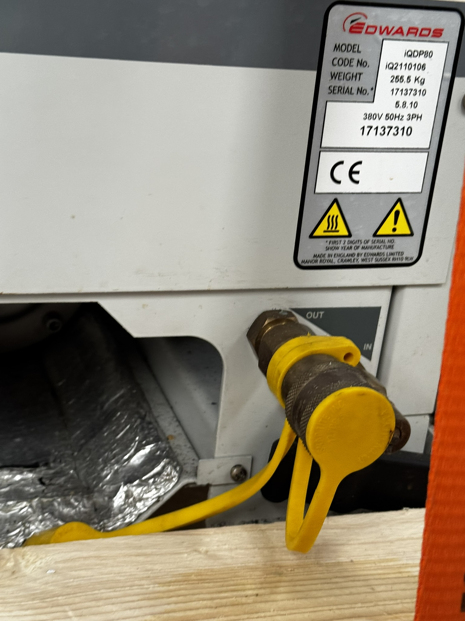 Used Edwards IQDP80 / EH1200 Booster