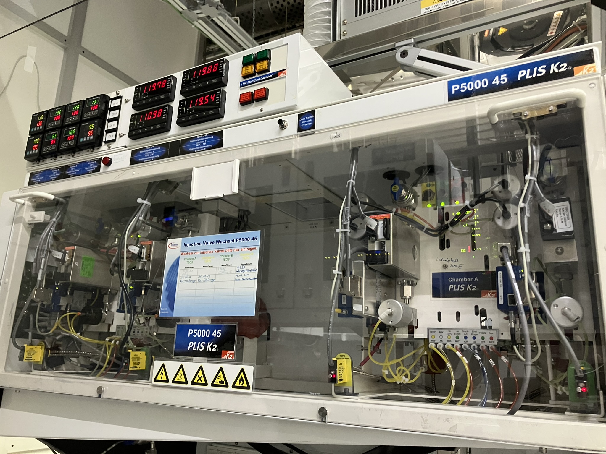 Used 1996 AMAT P5000 45 ETCH / CVD TEOS