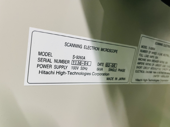 Used 2006 Hitachi S-9260 CD-SEM