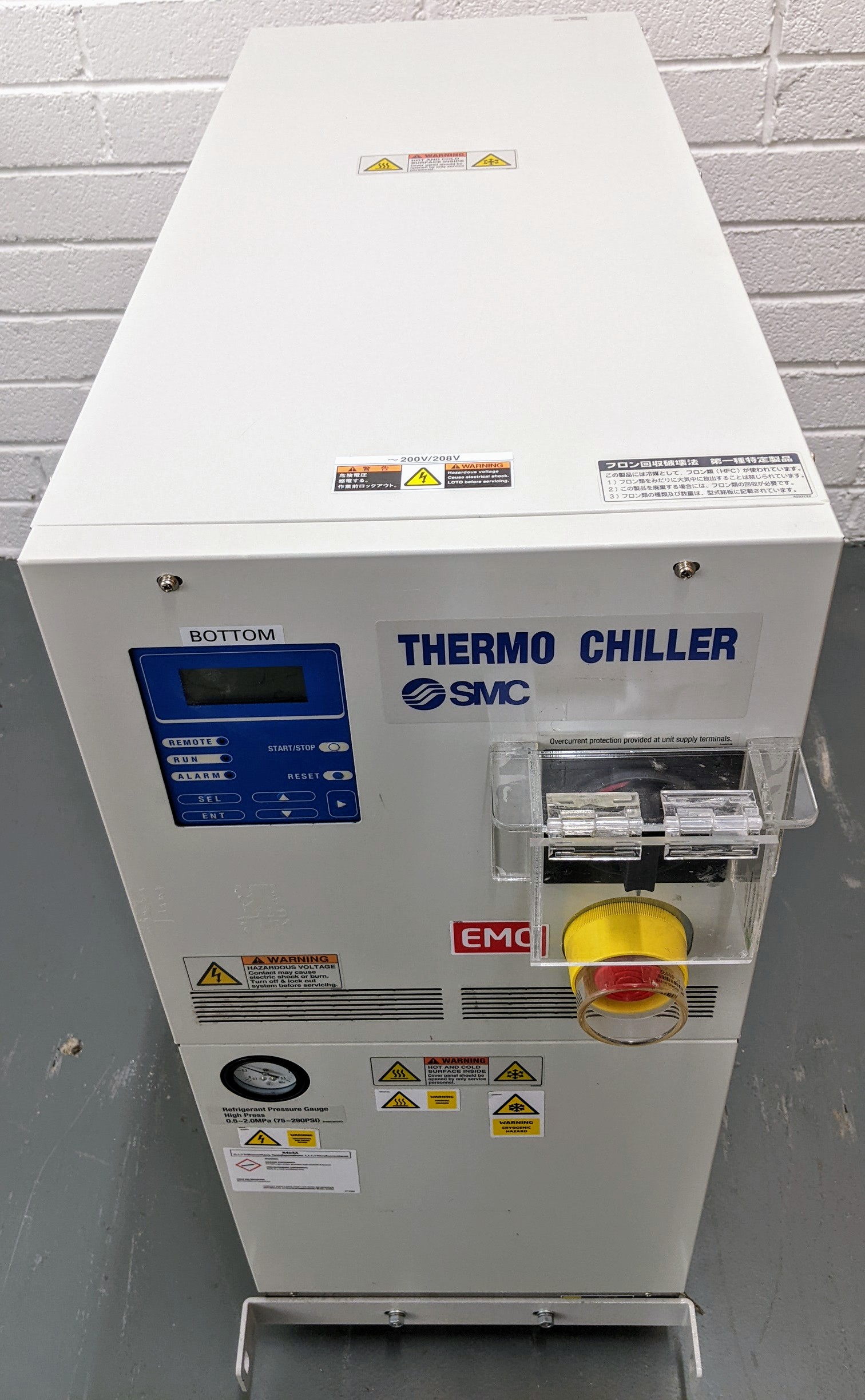 Used SMC Corporation Chiller