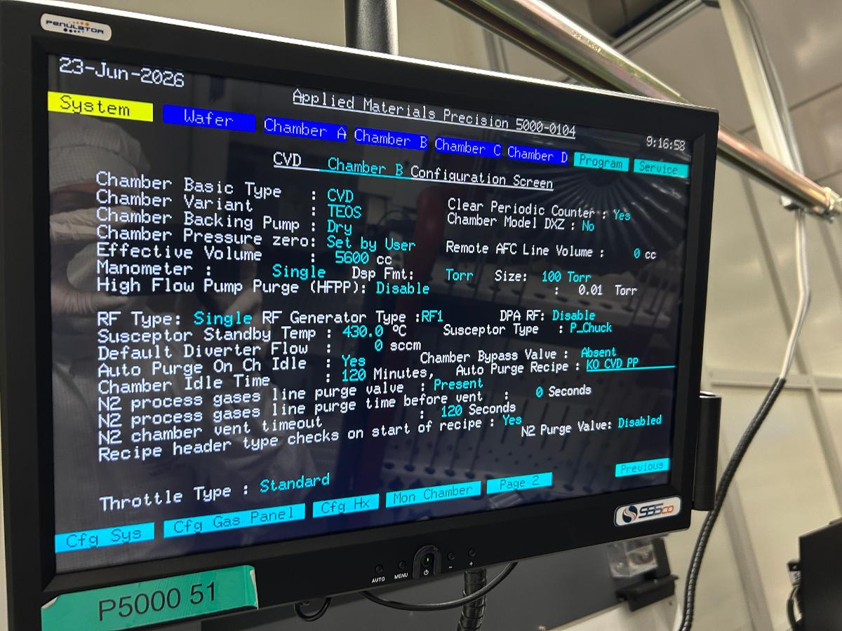 Used AMAT P5000 51