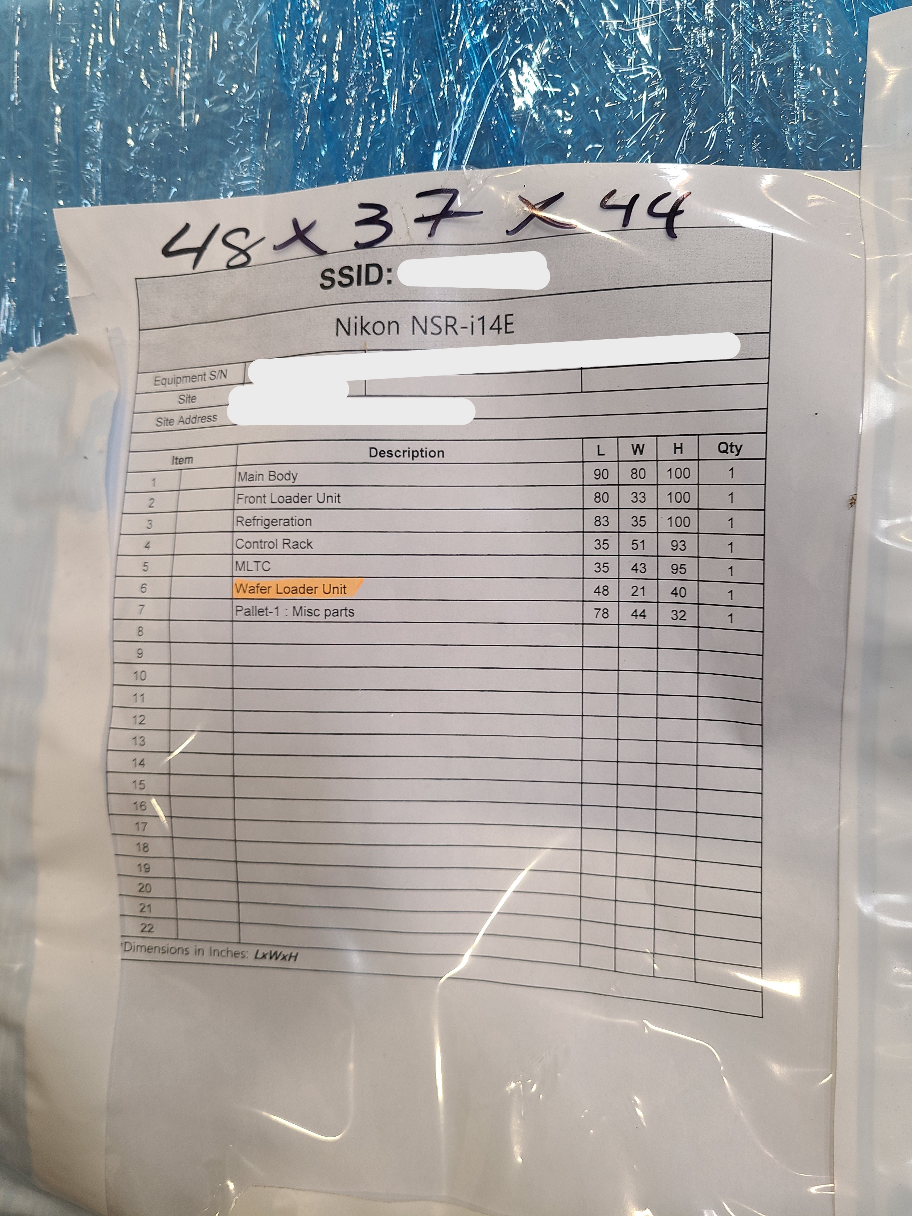 Used 1997 NIKON NSR-i14E