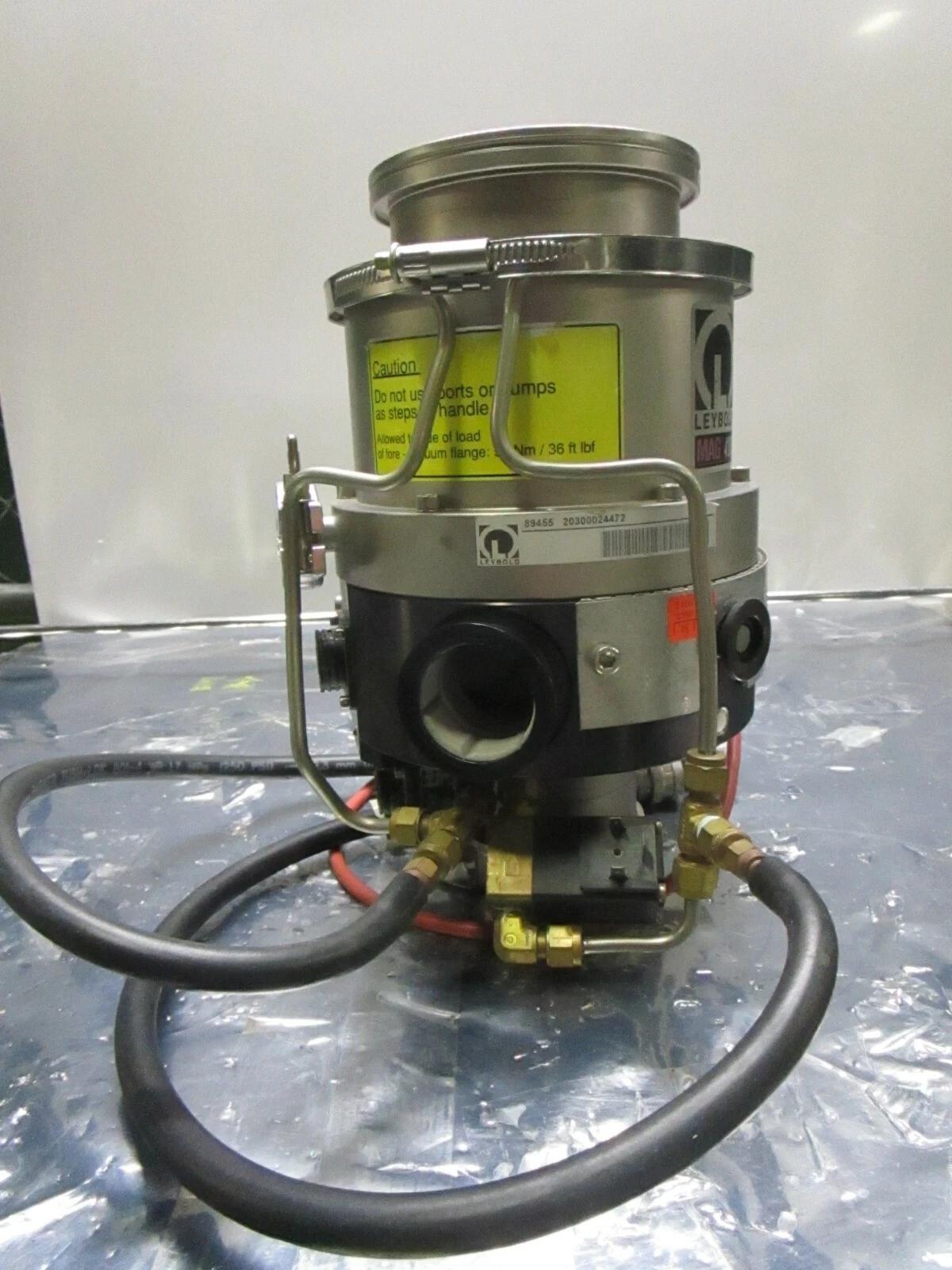 Used Leybold MAG 400 TURBOMOLECULAR PUMP, MAG 410CT