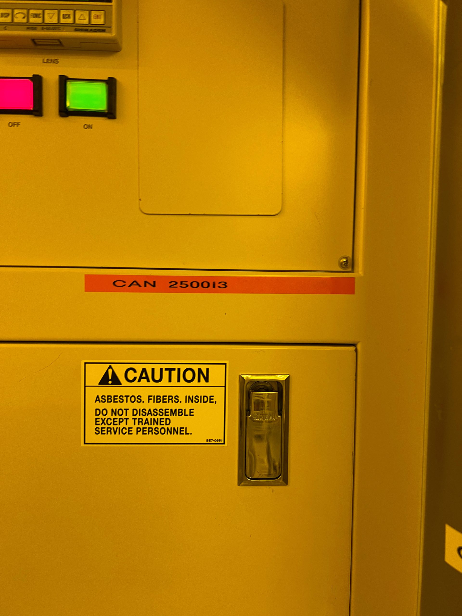 Used Canon FPA 2500 i 3 Stepper