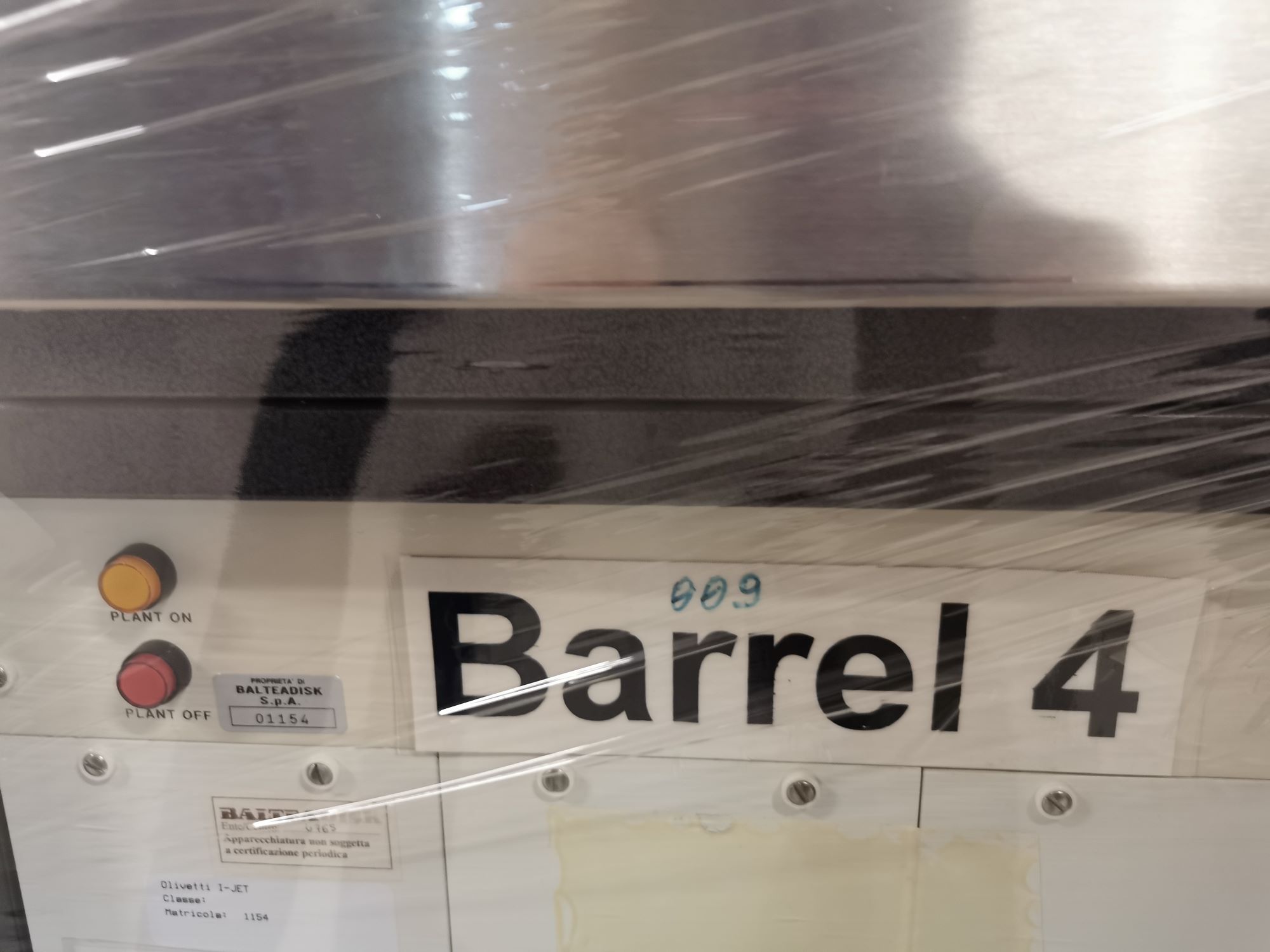 Used Baltradisk Barrell 4 asher