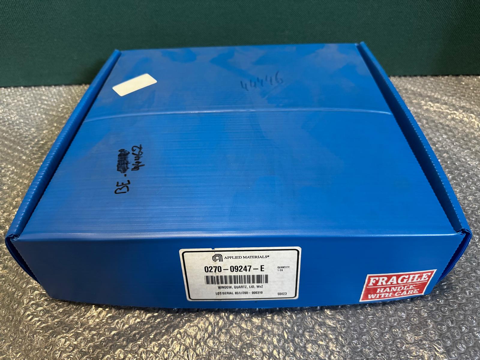Applied Materials AMAT 0270-09247 WINDOW,QTZ,LID