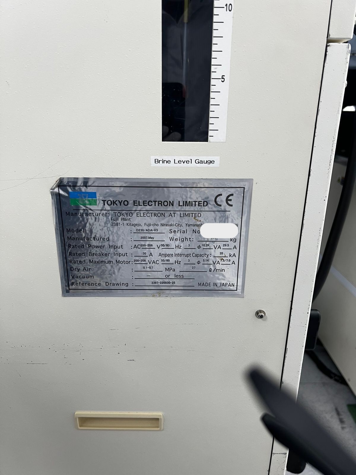 Used 2007 TEL Precio Wafer Prober
