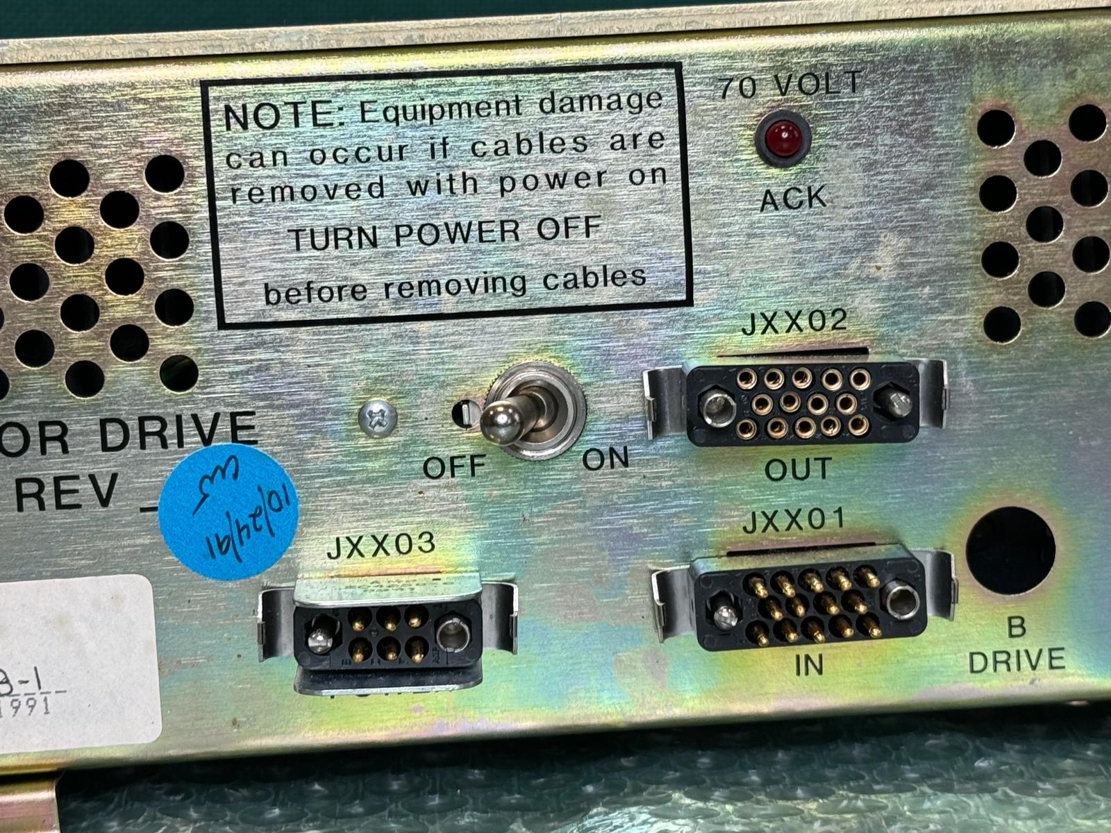 Used Eaton Nova 6200AV 6500 DUAL USTEP C DRIVE MOTOR DRIVE 0906-0108-0001