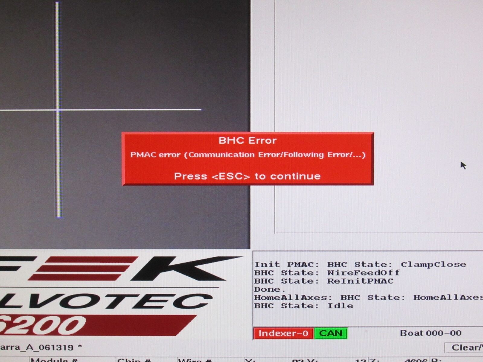 Used F&K Delvotek 6200 Gold Ball Wire Bonder System w/ Leica MZ6 Head